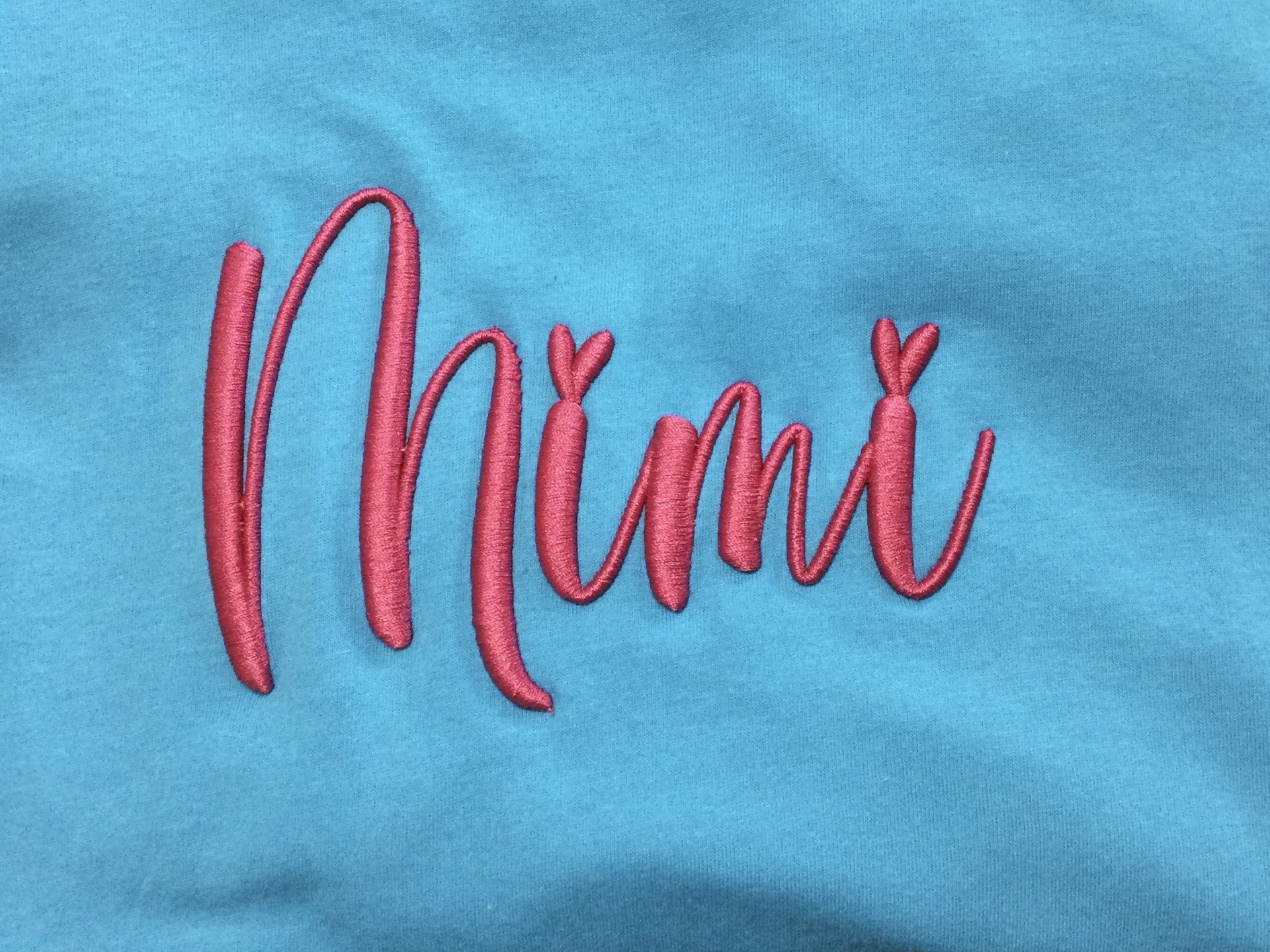 3D Puffy Embroidered Mimi T-Shirt